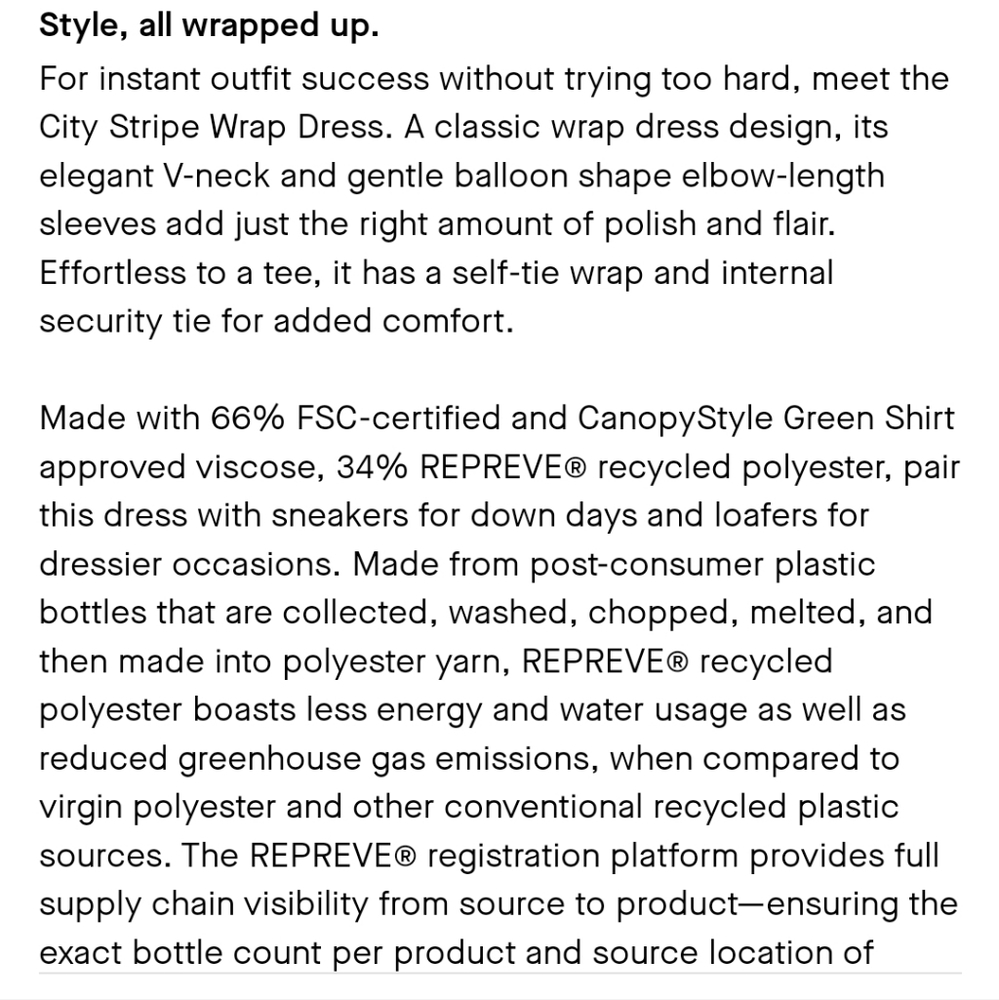 Everlane Wrap Dress - Picture 7 of 8